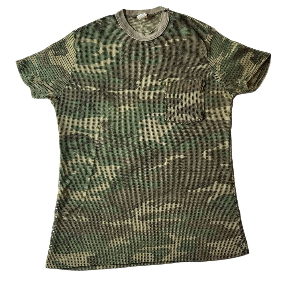 Vintage Camouflage Mesh Tee